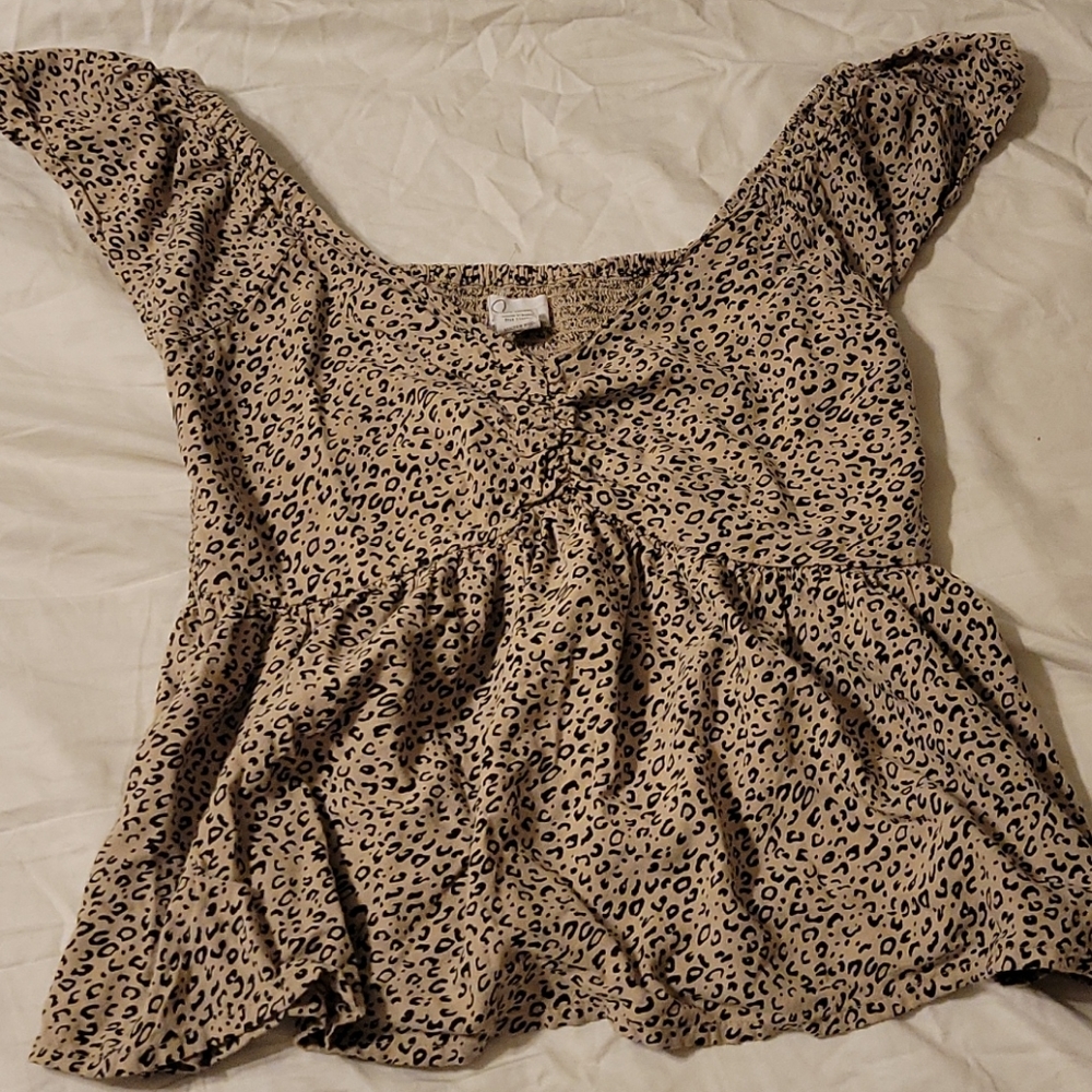 Cheetah Print Shirt
